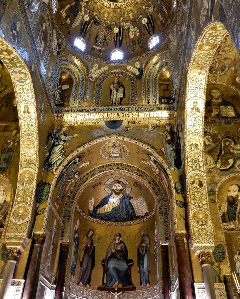 Visitare il palazzo dei normanni di palermo Soffitto disegno Colore