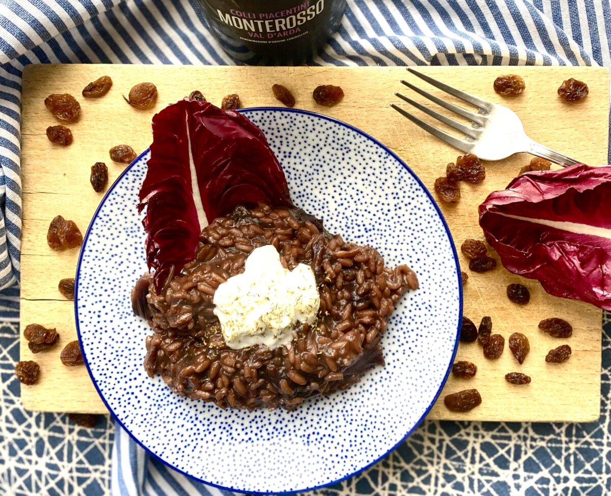 La Ricetta Del Risotto Al Vino Radicchio E Uvetta BussolaDiario