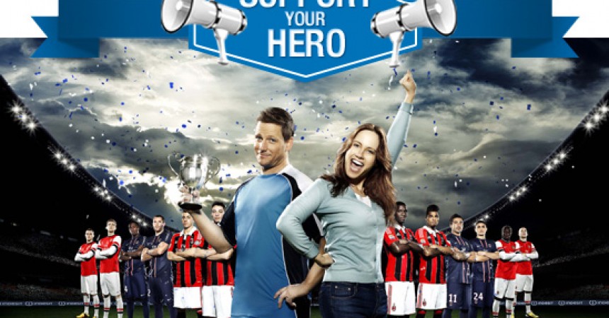 And the winner are… Indesit support your hero!