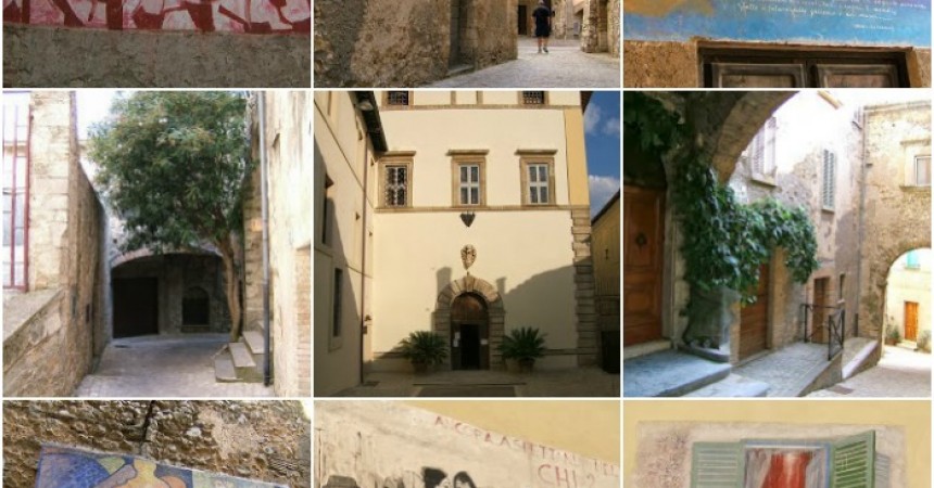 Calvi dell’Umbria il paese dei murales