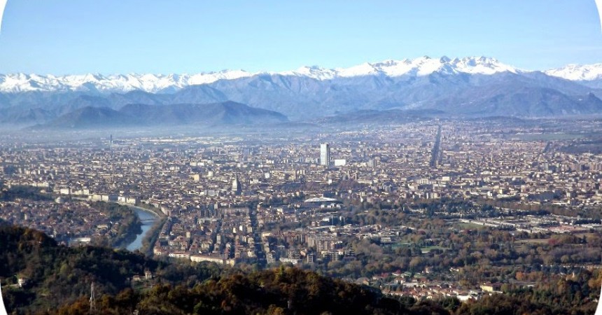 Soleado físicamente Geología Torino vista dall'alto: la Tranvia Sassi Superga