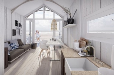 I cottage olandesi Haagse Strandhuisjes: vero stile nordico
