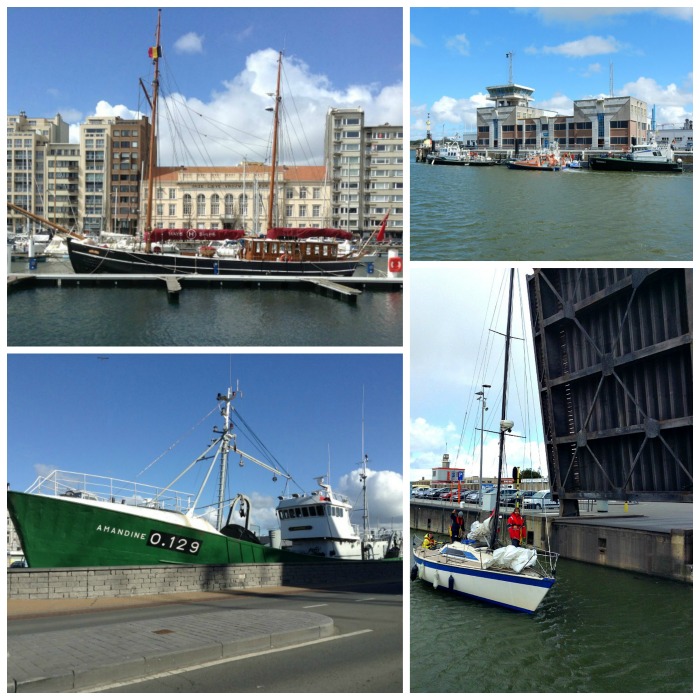 Ostenda boat collage
