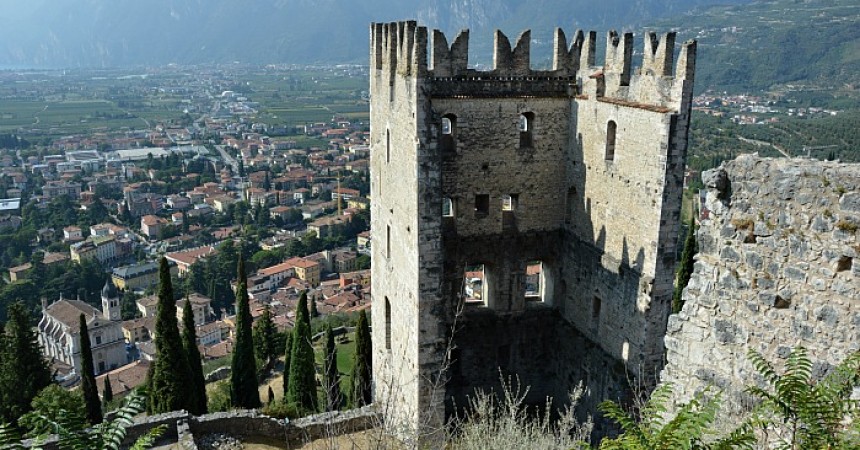Nel Garda Trentino per visitare il Castello di Arco