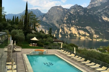Il panoramico Hotel Benacus di Riva del Garda!
