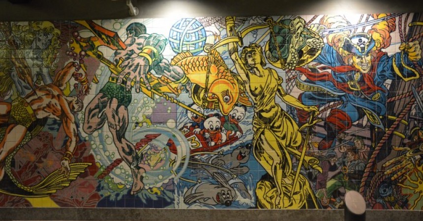 Arte nella metropolitana di Lisbona