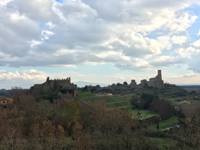 Una gita a Tuscania: paesaggio