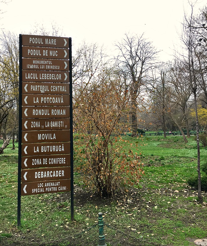 Bucarest - parchi pubblici - Parcul Cișmigiu