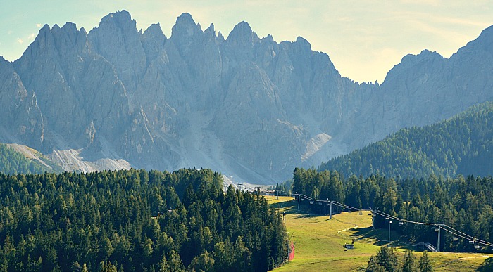 paesaggi della Val Pusteria -le Dolomiti