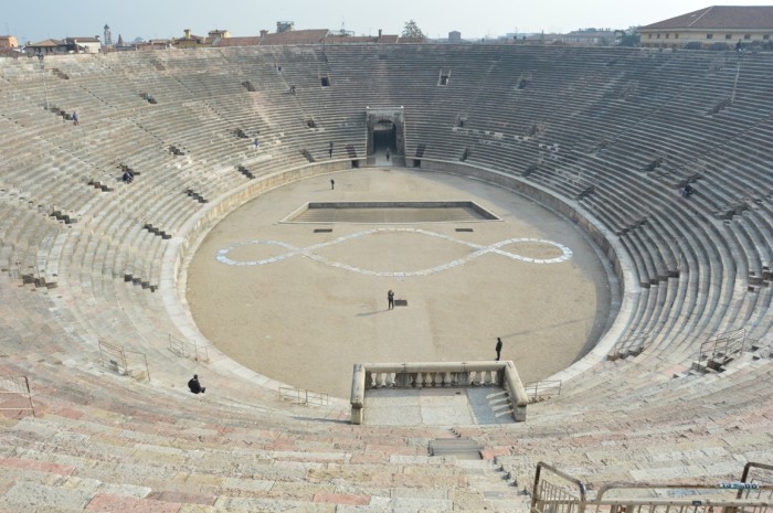 a Verona arena