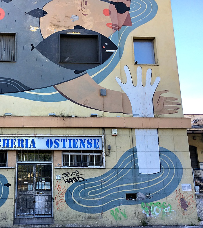 Street art a Roma - Via del Porto Fluviale