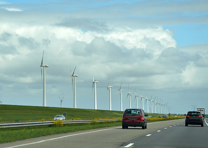 visitare Lelystad - turbine eoliche nel Flevoland