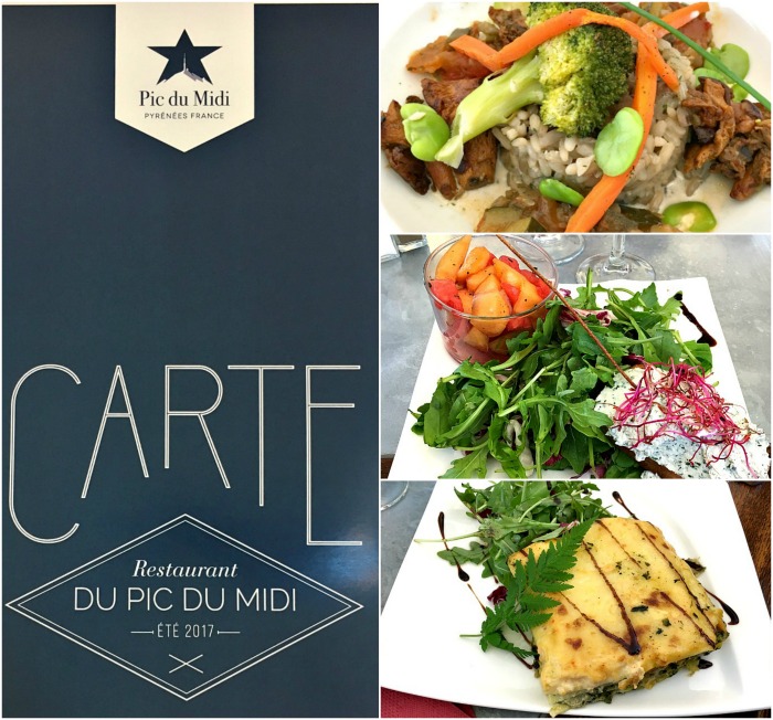 Pic du Midi collage ristorante
