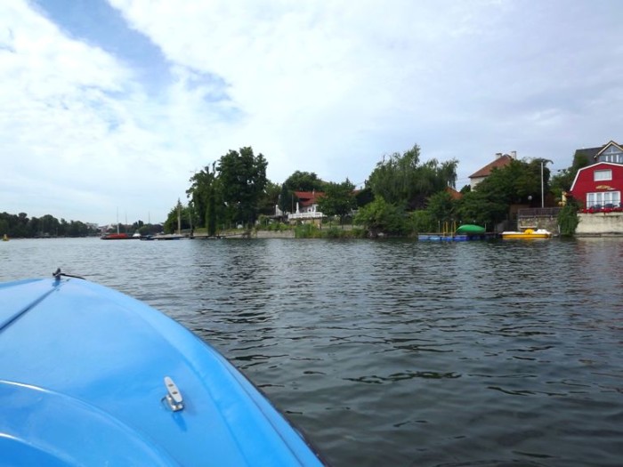 Una gita in barca a Vienna sull'Alt Donau