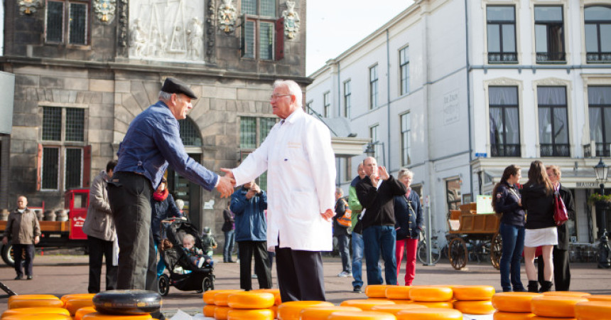 Un percorso ciclabile per scoprire i gustosi formaggi olandesi
