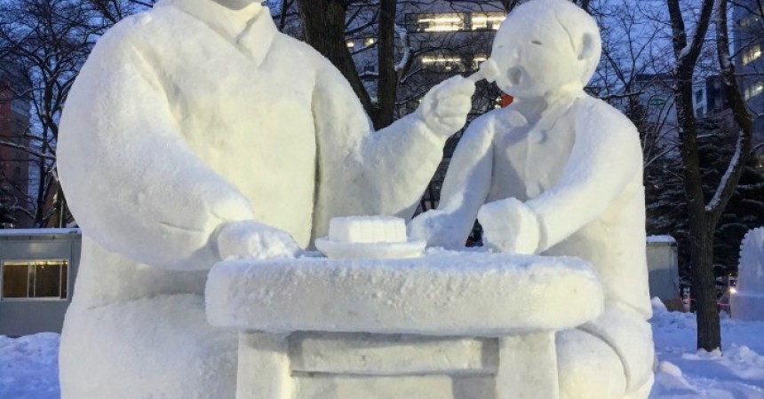 Il festival della Neve di Sapporo: bellissimo e freddissimo!