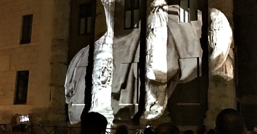 Luci su Adriano: spettacolo gratuito di luci e suoni a Roma