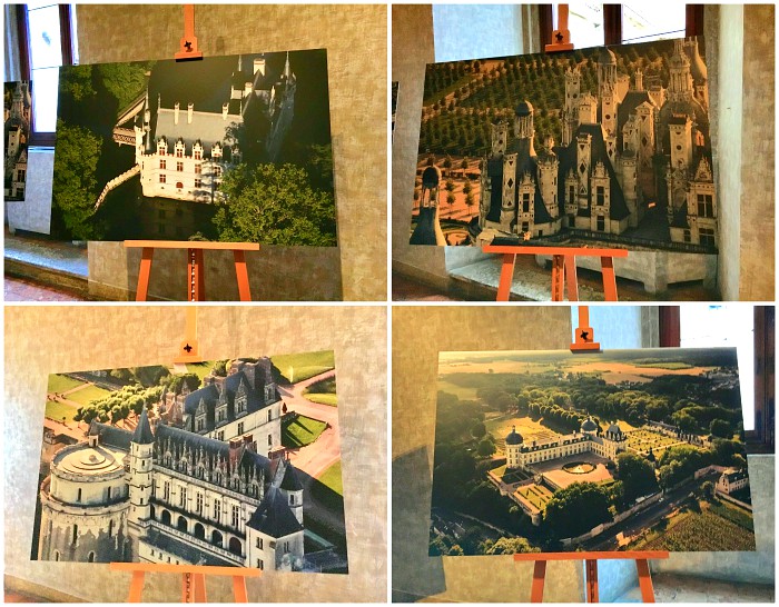 Chateaux Loire collage