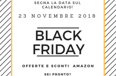 Black Friday di Amazon, tante offerte e sconti