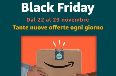 Il Black Friday 2019 di Amazon è arrivato