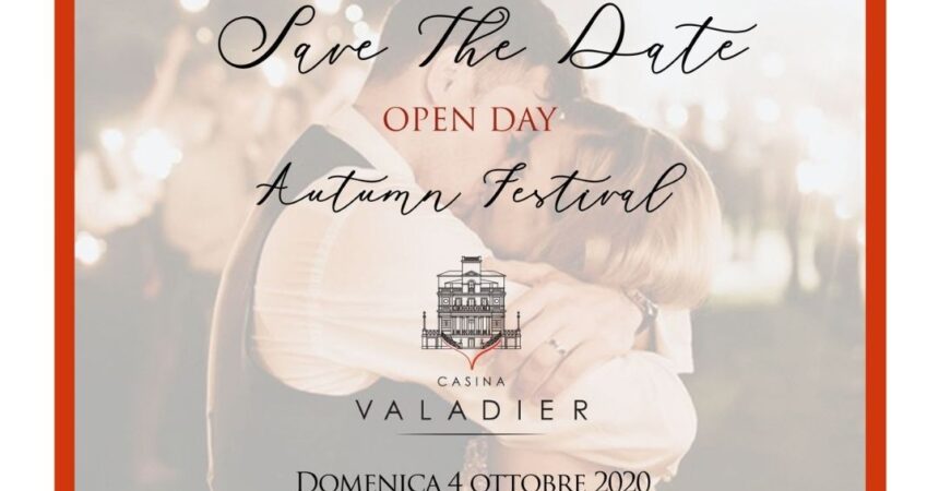 Casina Valadier e il wedding day Autumn Festival