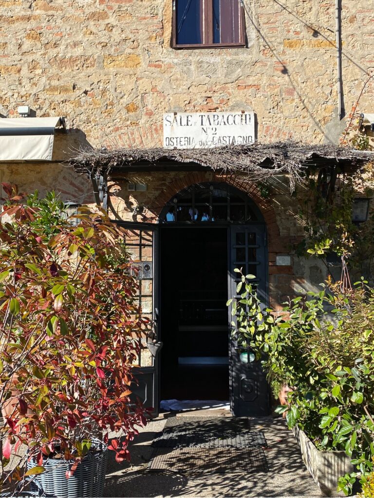 il castagno visita in bicicletta san gimignan