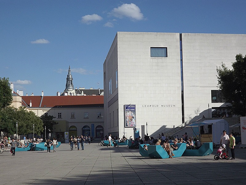 Summer holidays in Austria - the Museum Quartier in Vienna