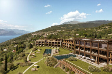 Hotel Cape of Senses: palcoscenico con vista sul Lago di Garda