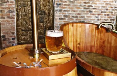 Il bagno nella birra di Pilsen: benessere alla SPA Purkmistr